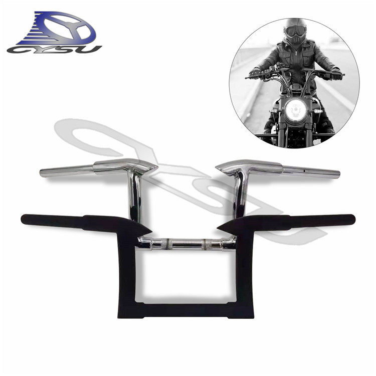 Suitable for Longjia V Road 250 modified handlebar Lifan V16 modified Harley retro handlebar handle horn handlebar