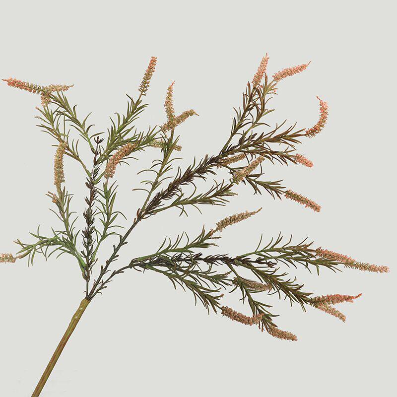 Single Branch Sage Grass Emulation Flower Table Pendulum Pieces Plastic Flowers Fake Flowers Home Decoration Floral Art Nordic Bouquet Dog Tailgrass