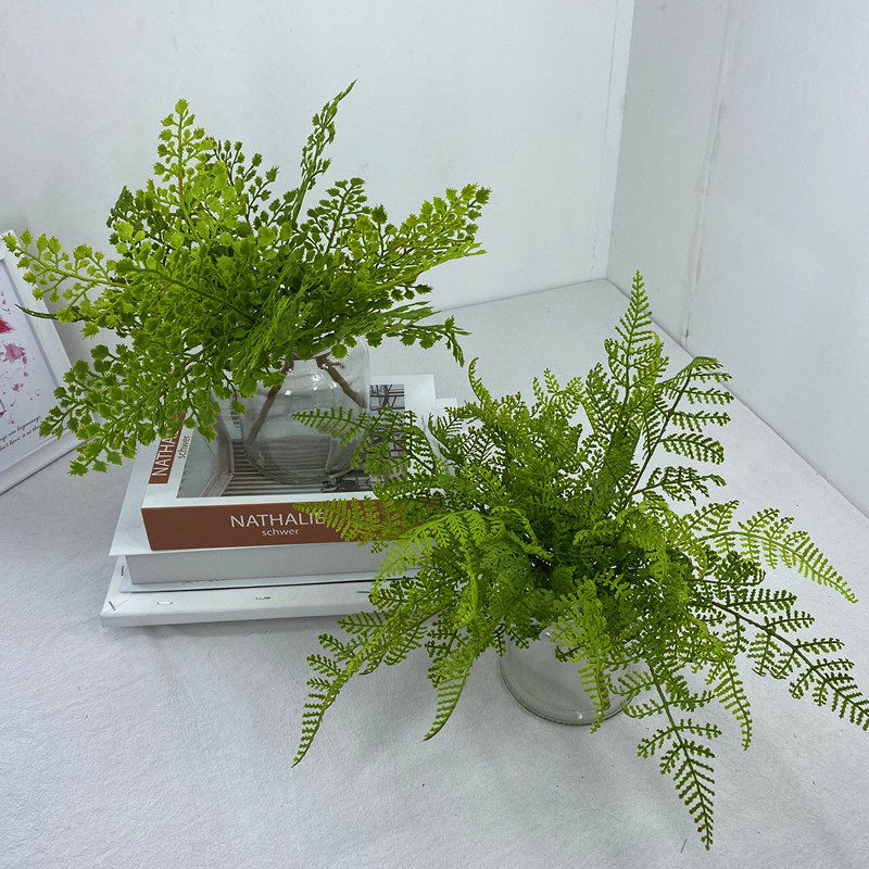 Yuhan twig fern grass plastic fake flower simulation flower arrangement small fern leaf row grass decoration Persian leaf table flower art