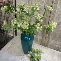 Yu Han 2 Fork Eight Precious Flowers Plastic Fake Flowers Onion Flowers Decoration Flowers Wedding Celebration Flower Art Photography Props Home Furnishing Floral Art