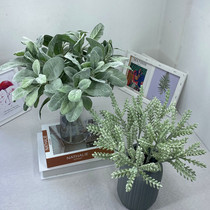 Yuhan Flocking Deer Angle Emulation Flower Plastic Decoration Floral Hand Holding Flower Accessories Home Furnishing Floral Art Brief Chinese