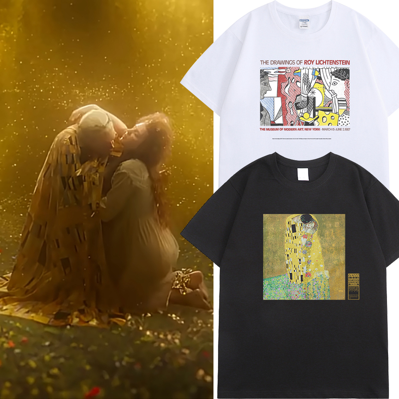 Ut X Jay Chou Kiss Short Sleeve T-Shirt with New York Museum of Modern Art (Moma) Print - Sun's Son Support Merchandise Ut X Jay Chou Kiss Short Sleeve T-Shirt with New York Museum of Modern Art (Moma) Print - Sun's Son Support Merchandise
