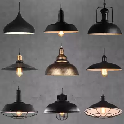 Bar dining room chandelier restaurant hostel office reception room retro personality wrought iron chandelier bar chandelier