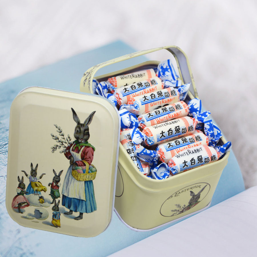 Low Blood Sugar Sugar Sugar fast supplement candy portable fruit candy gift box iron box