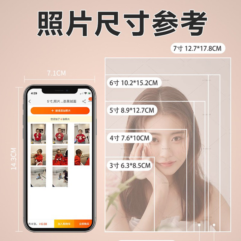 五寸照片到底有多大？🤔拍照尺寸全解析-生活-淘宝百科网