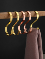 Clothing store s hook S type hanger hook Flat s hook Kitchen hook Stainless steel hook Jeans hook Coat hook