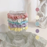 Покупка товаров. Яркие резинки для волос корейских интернет-знаменитостей, кольца для толстой кишки, резинки, женские резинки для волос, чистая версия, простая веревка для волос, кожаный чехол, аксессуары для волос.