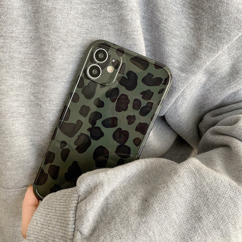 Korean Wind BAO WEN applies Apple 13 12ProMax mobile phone protection shell iphone11 X XS XR silicone 8plus anti-fall 7p female xm