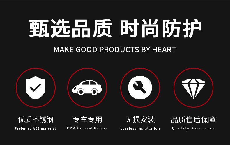 Suitable for BMW new 5 Series rear guard board 530li3 series 325li trunk protective strip X3 modified decorative door sill