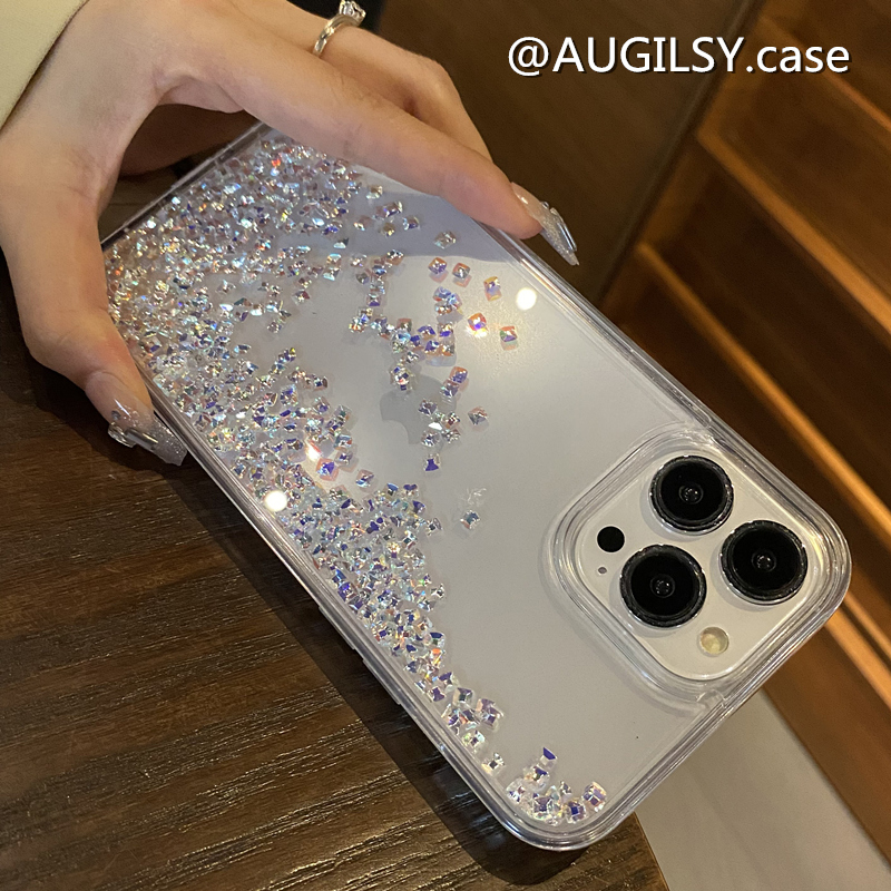 Korean Style Flowing Sand Sequins High-End Feel Suitable for Apple 14 Pro Max Phone Case 16 Decompression Flowing iPhone X Protective Case 15 Pro New Model 13 Transparent 12 Sparkling Xr High-End 8 Plus Women's Model 7 Korean Style Flowing Sand Sequins High-End Feel Suitable for Apple 14 Pro Max Phone Case 16 Decompression Flowing iPhone X Protective Case 15 Pro New Model 13 Transparent 12 Sparkling Xr High-End 8 Plus Women's Model 7