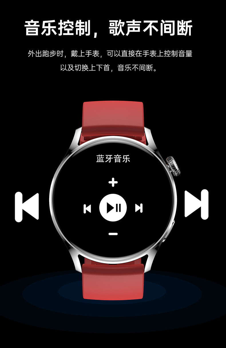 Умные часы 彬格新款智能手表watch3华强北pro顶配nfc门禁防水多功能 Bin grid intelligent devices