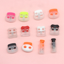 Spring buckle Plastic pig nose buckle Hanging bell Sportswear stop rope buckle Hat buckle Down jacket elastic rope adjustment button