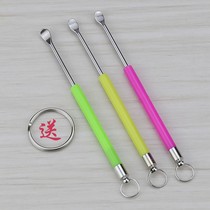 (Multi-color optional) stainless steel ear digging spoon artifact ear cutter adult ear picking tool pick button ear spoon