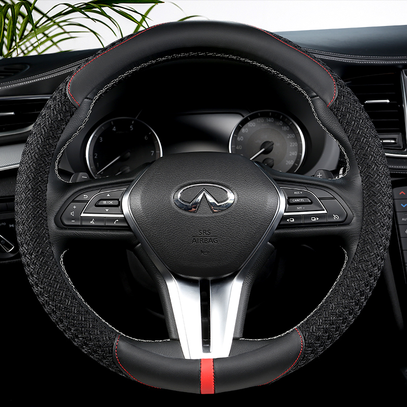 Car steering wheel cover four seasons universal suitable for Honda City Lingpai crv Civic Plantronics xrv Honda handle