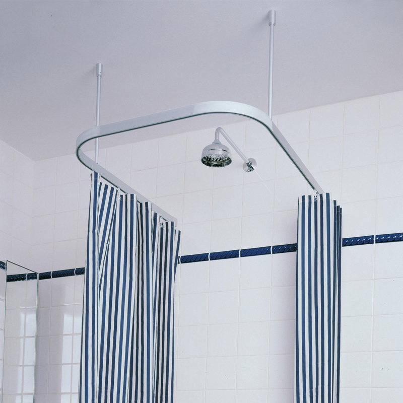 Hospital Sepp Window Beauty Salon U Type Arc Aluminum Alloy Curtain Track Curtain Accessories Partition Rod fitting room track