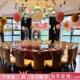 Hotel restaurant private room hotel first birthday balloon decoration background wall 18-year-old adult ceremony men and women scene layout
