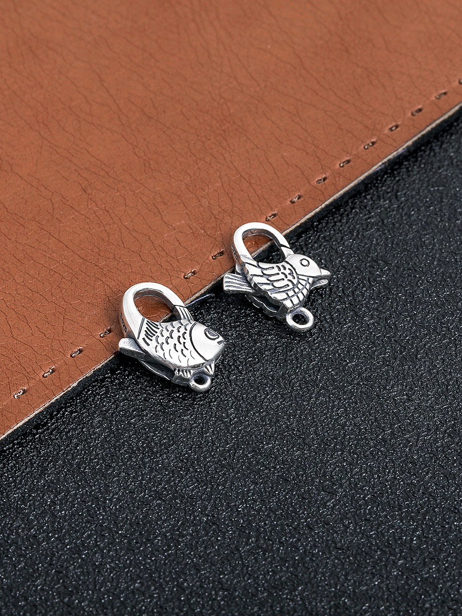 HANDMADE DIY JEWELRY CONNECTION BUCKLE HEAD  SPRING BUCKLE CROSS HEXAGRAM SMALL ANIMAL CARTOON PATTERN BUCKLE