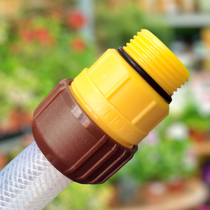 1 Inch 6-Point Hose to External Thread Connector, Quick-Connect External Thread Adapter for Soft Rubber Pipe Network Connection Conversion 1 Inch 6-Point Hose to External Thread Connector, Quick-Connect External Thread Adapter for Soft Rubber Pipe Network Connection Conversion