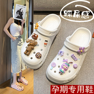 dép quai hậu đế cao Hoạt Hình Cloud Croc Giày Nữ Mùa Hè Cha Mẹ-Con Giày Đi Biển Dép Xăng Đan Phụ Nữ Mang Thai Chống Trơn Trượt Áo Khoác Ngoài bệnh Viện Y Tá Giày Công Sở dép quai ngang nữ đi học dép bác sĩ