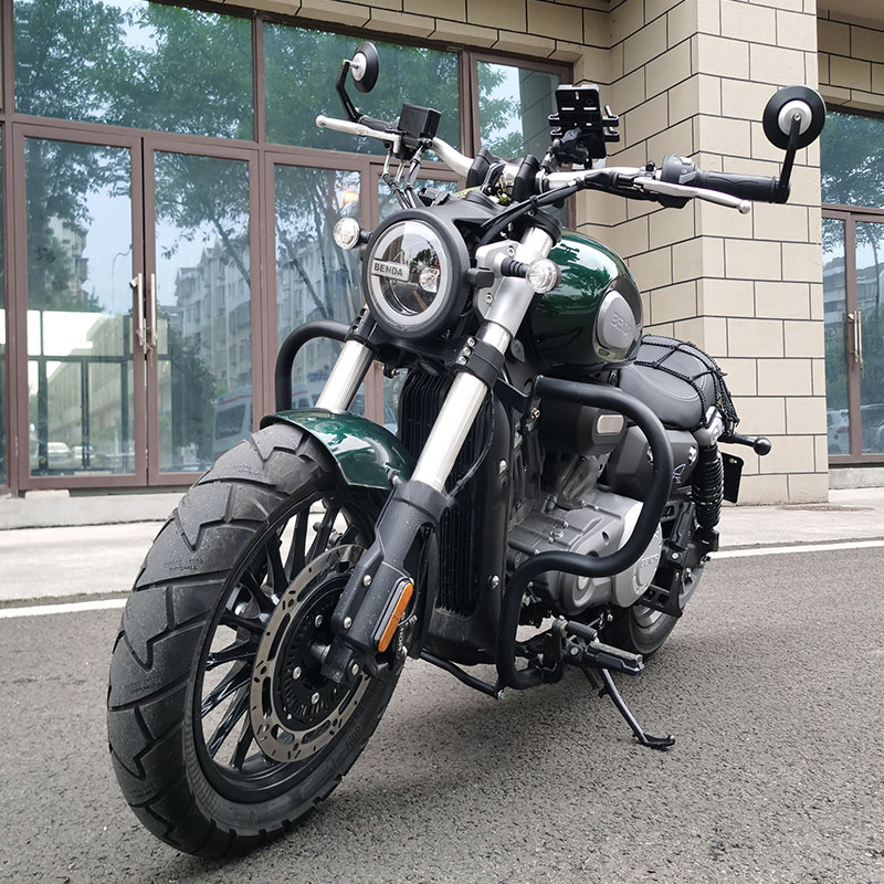 Apply to Bran Jingira 300 Insurance Rod Guard Bar Side Pack Retrofit Side Box Folded Folding Backrest Mobile Phone Navigation Bracket