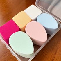 AIEVELYN SOFT THICKENED MAKEUP SPONGE POWDER BASHING 6 PIECES OF POWDER BASE LIQUID BB SPECIAL AIR CUSHION SOFT WITHOUT FALLING