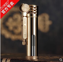 Zorro Zorro lighter kerosene pure copper old fashioned windproof retro nostalgia male creative transparent visual lighter