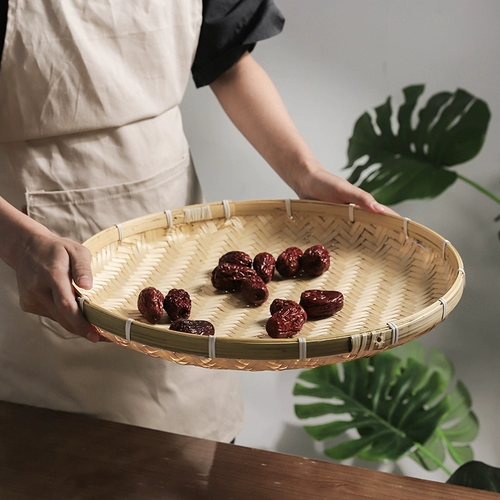 Разное XING DAI CAI DAI DAI DRY BAMBOO BAMBOO Хранение баскетбольная пленка корзина для корзины с фруктами, покрывающая ферма фермерская ферма, анти -баскет