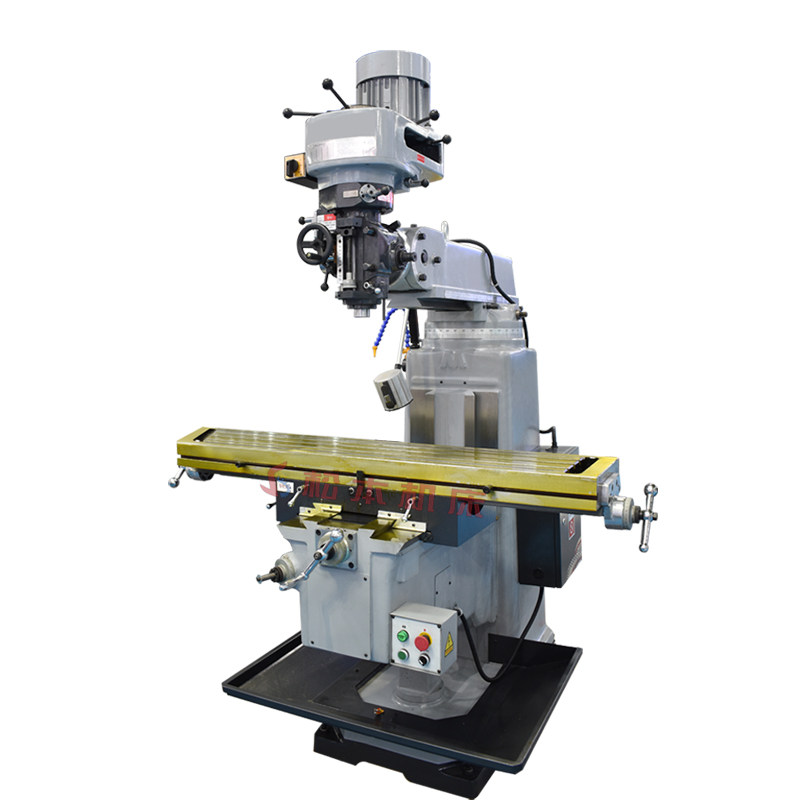 High-rigidity precision Taiwan M5 turret milling machine high-precision universal drilling and milling machine CNC vertical and horizontal dual-purpose direct sales
