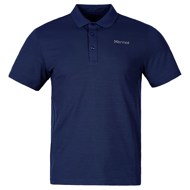 (Orai Clearance) Marmot Outdoor Ultra Light Breathable Quick-Dry T-Shirt Lapel Men's Short-Sleeved Polo Shirt
