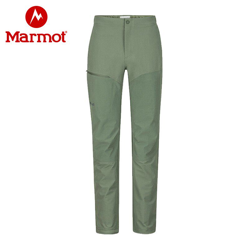 Marmot Groundhog Fall Sport Outdoor Stretch Breathable Windproof M3 Soft Shell Pants Men's Trousers