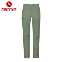 marmot Groundhog autumn sports outdoor elastic breathable wind and splashing water M3 soft shell pants mens trousers