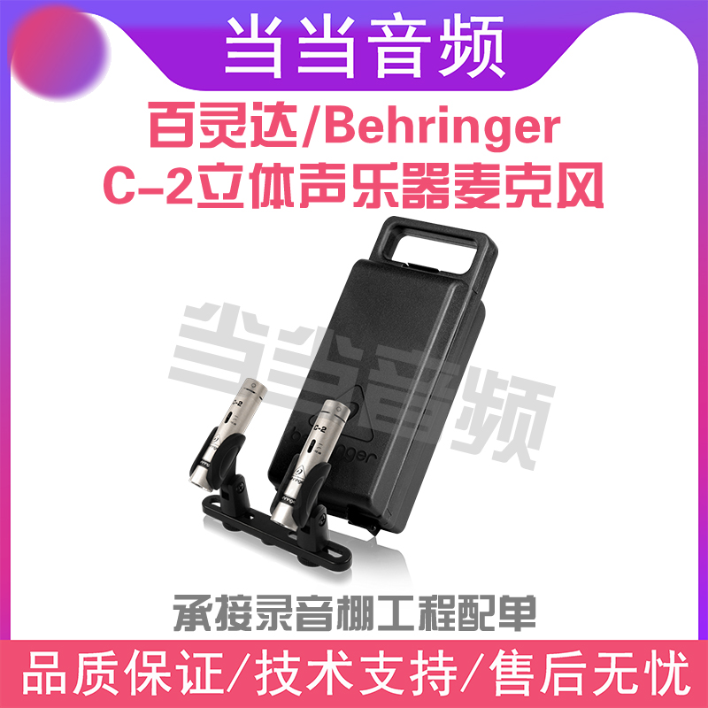 Behringer Pepinda C2 C-2 Small Zhenfilm Professional Musical Instrument Capacitive Microphone Microphone Pair Dress