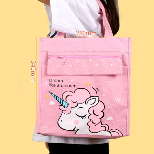 Льняная сумка, вместительный и большой тканевый мешок подходит для мужчин и женщин, художественная брендовая мультяшная милая система хранения с молнией, оптовые продажи