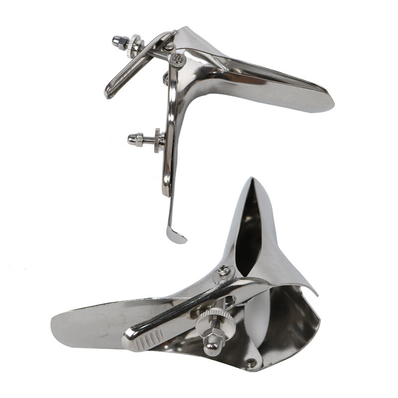 Stainless Steel Vaginal Speculum Gynecological Examination Peep Endoscopic Vaginal Dilator Medical 304 Expander 10CM