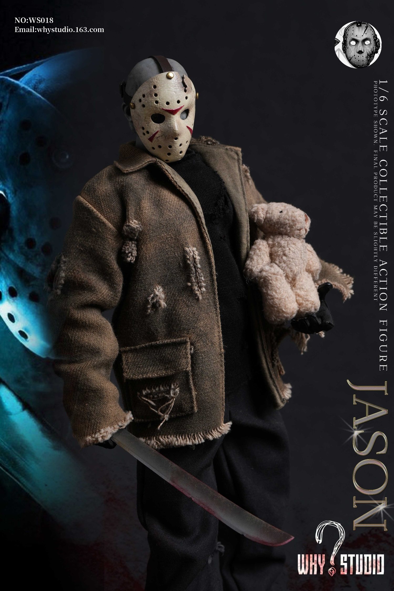 WHY STUDIO WS018 Freddy Vs.Jason 1/6 Jason Collectible