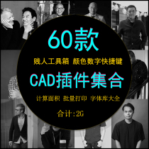 cad plug-in Daquan toolbox cad drawing artifact Construction drawing Interior architectural design Batch printing plug-in