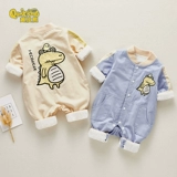 Детское осеннее весеннее боди для новорожденных для девочек, в корейском стиле, в западном стиле