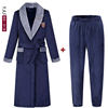 Shangqing gray collar robe pants suit