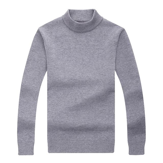Ordos pure cashmere sweater men's half turtleneck casual large size sweater sweater thickened autumn and winter