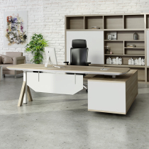 Boss Desk Brief Modern Automatic Lifting Desk Standing President Office Computer Desktop Book Manager Desk