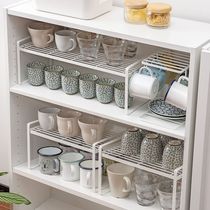 Containing box multilayer living room shelf table for glass-cup storage cabinet cups shelving and draining cups