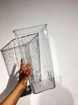 Wake Flower Barrel Flower Shop Special Acrylic Flowers Silo Nuragia Flowers Barrel Home Modern Minimalist Vase Flowers Flower Arrangement Gods