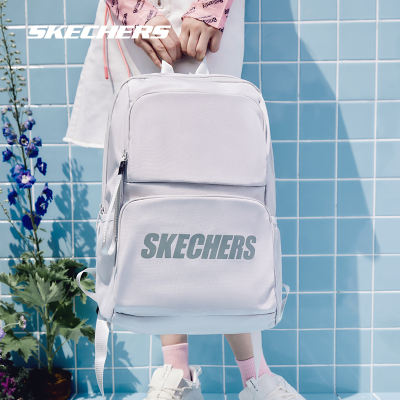 Skechers official website backpacks for both men and women, large-capacity fashionable sports college and high school bags