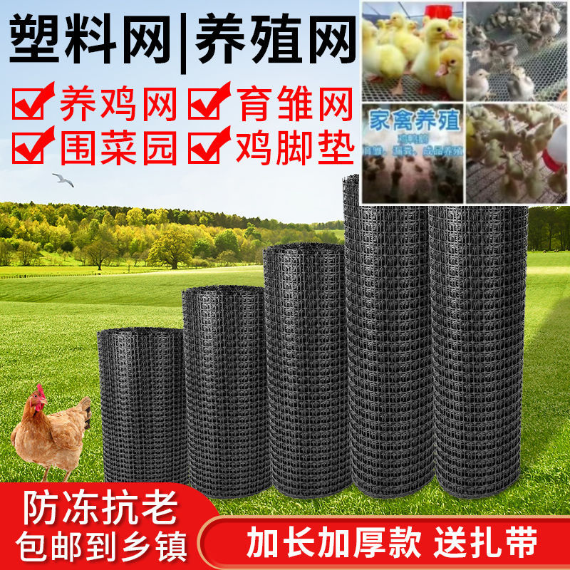 塑料网养鸡养鸭育雏神器!2cm孔养殖网土工格栅防鸟通风网,养禽必备!-爬墙固定器-淘宝好物网