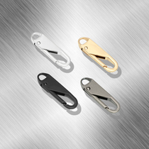 Bag wrapping small zipped sheet zipped head accessories Universal Metal Pull head pendant repair replacement clothes zipper Universal