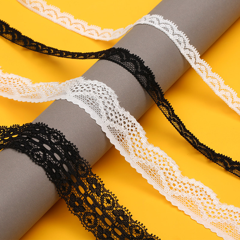 Black Lace Lace Accessories Coat Collar Woman Dress Foreign Dress White Decoration With Downswing Side Handmade Diy Garment