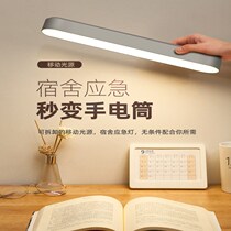 Movable rechargeable led light magnetic suction usb remote control small night light adjustable dimmable desk light desk ceiling light dormitory