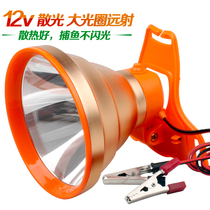 12v xenon lamp head 12v volt high light beam super bright 5000 fishing head lamp external battery lamp big spot