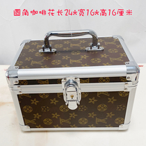  Portable makeup box Large capacity aluminum alloy professional makeup artist nail toolbox multi-layer