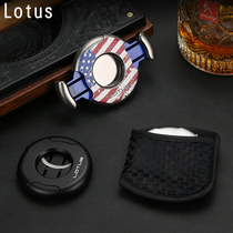 American Lotus Cigar Scissors XO Scissors Cuban Tool Set Luxury Smoking Accessories